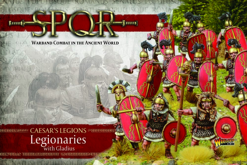 Caesars Legions Legionaries with Gladius & Sling Warlord Games SPQR 